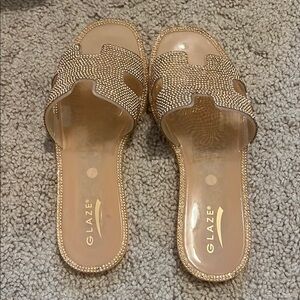 Size 7 Jelly flats